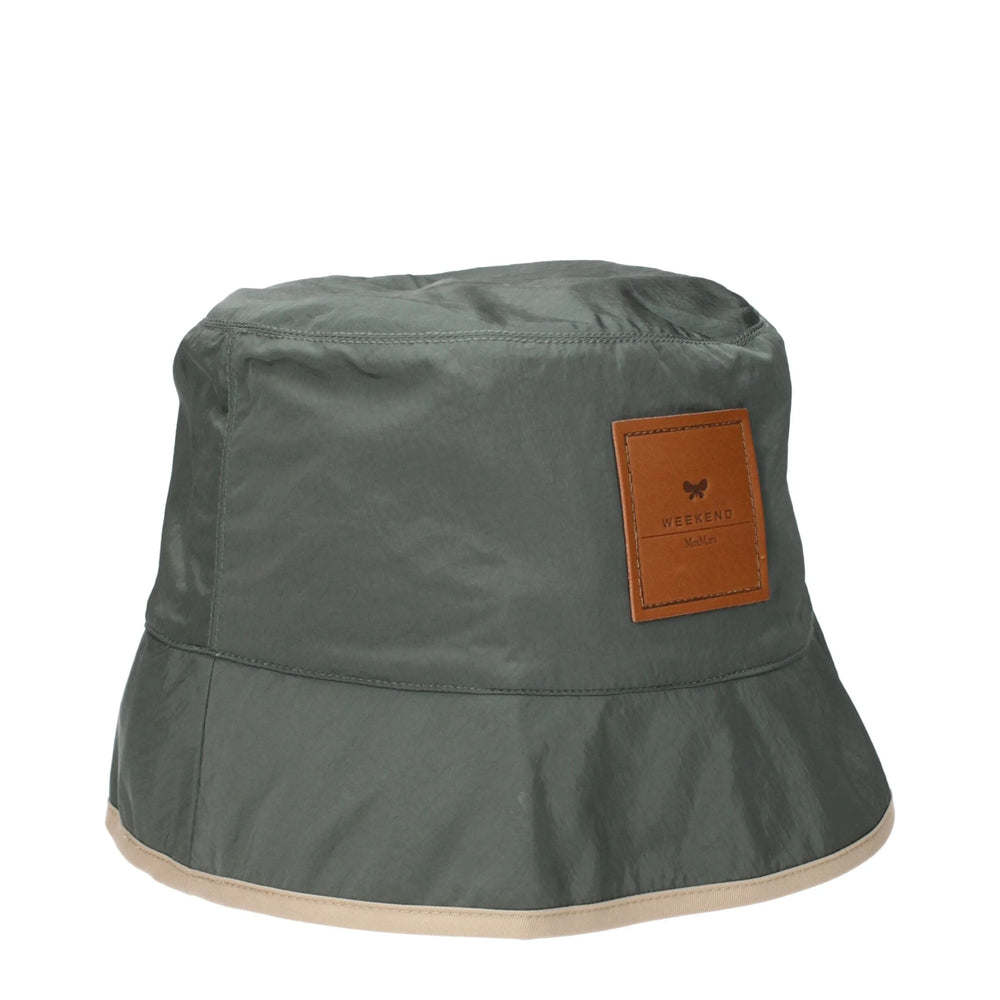 Max Mara Green Polyamide Bucket Hats - 57 cm|S