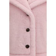 Max Mara Multicolor Alpaca Vicugna Pacos Coat