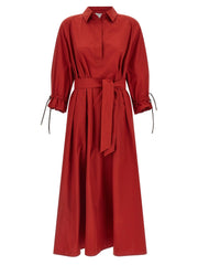 Max Mara Multicolor Cotton Long Dress - IT40