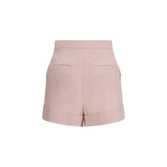 Max Mara Multicolor Fleece Wool Bermuda Shorts