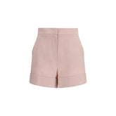 Max Mara Multicolor Fleece Wool Bermuda Shorts