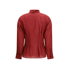 Max Mara Multicolor Ramie Shirt - IT40 | M