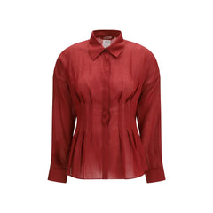 Max Mara Multicolor Ramie Shirt - IT40 | M