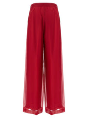Max Mara Multicolor Silk Casual Pants
