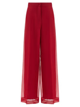 Max Mara Multicolor Silk Casual Pants