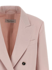 Max Mara Multicolor Virgin Wool Blazer
