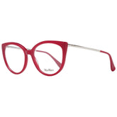 Max Mara Red Women Glasses Frame - Eyeglasses