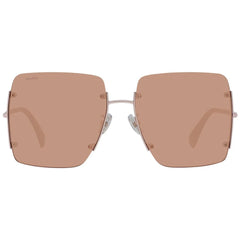 Max Mara Rose Gold Metal Sunglasses