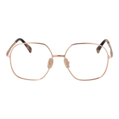 Max Mara Rose Gold Women Glasses Frame - Eyeglasses
