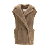 Max Mara Teddy alpaca and wool Vest