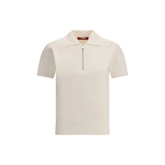 Max Mara Teti Zip Polo Shirt - Polos