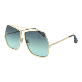 Max Mara Turquoise Metal Sunglasses