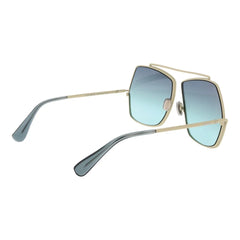 Max Mara Turquoise Metal Sunglasses