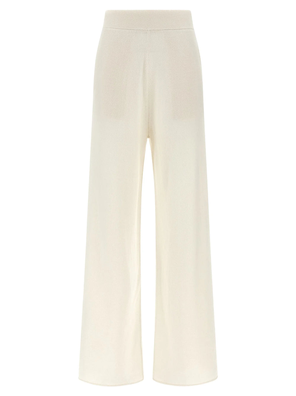 Max Mara White Cashmere Casual Pants