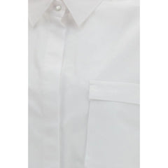 Max Mara White Cotton Shirt