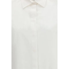 Max Mara White Cotton Shirt - IT40 | M