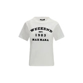 Max Mara White Cotton T-Shirt