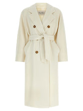 Max Mara White Virgin Wool Coat