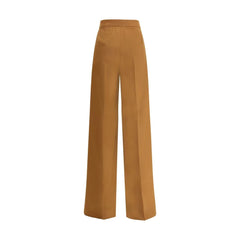 Max Mara Wide Camel Drap Pants - IT40 | M - Trousers