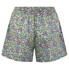 MC2 Saint Barth Green Cotton Short - Shorts