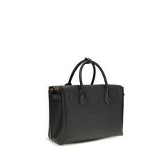 MCM Black Calf Leather Bos Taurus Shoulder Bag