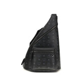 MCM Black Fabric Shoulder Bag