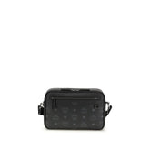 MCM Black Fabric Shoulder Bag