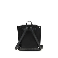 MCM Black Nylon Backpack