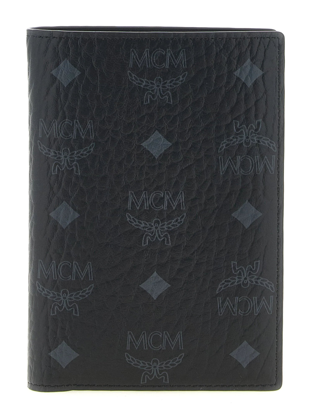 MCM Black Polyethylene Wallet