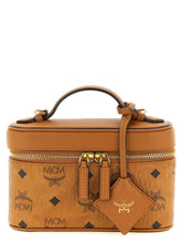 MCM Brown Polyethylene Handbag