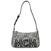 MCM Gray Fabric Crossbody Bag - Cross Body Bags