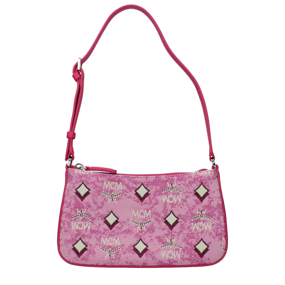 MCM pink anyag keresztváltáska