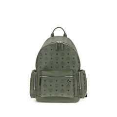MCM Printed canvas Stark Backpack