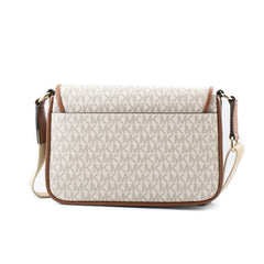 Michael Kors Beige Canvas Crossbody Bag