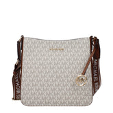 Michael Kors Beige Fabric Crossbody Bag - Cross Body Bags