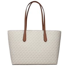 Michael Kors Beige Fabric Shoulder Bags