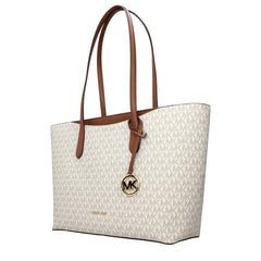 Michael Kors Beige Fabric Shoulder Bags