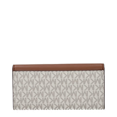 Michael Kors Beige Fabric Wallet