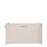 Michael Kors Beige Leather Clutch Bags