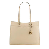 Michael Kors Beige Leather Tote Bag