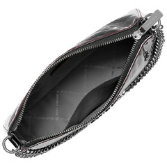 Michael Kors Black Canvas Clutch Bag