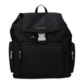 Michael Kors Black Fabric Backpack