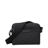 Michael Kors Black Fabric Crossbody Bag