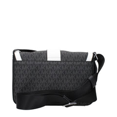 Michael Kors Black Fabric Crossbody Bags