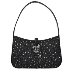 Michael Kors Black Fabric Handbag - Shoulder Bags