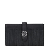 Michael Kors Black Fabric Wallet