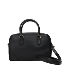 Michael Kors Black Leather Handbags