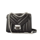 Michael Kors Black Leather Shoulder Bag