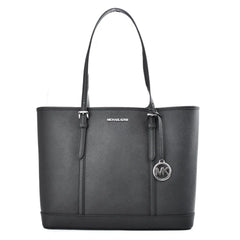 Michael Kors Black Leather Tote Bag