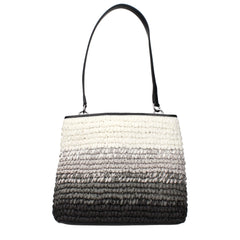 Michael Kors Black Raffia Shoulder Bags